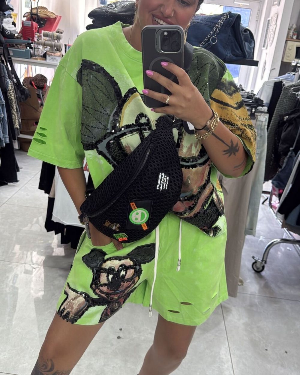 תיק פאוץ׳ מעוצב