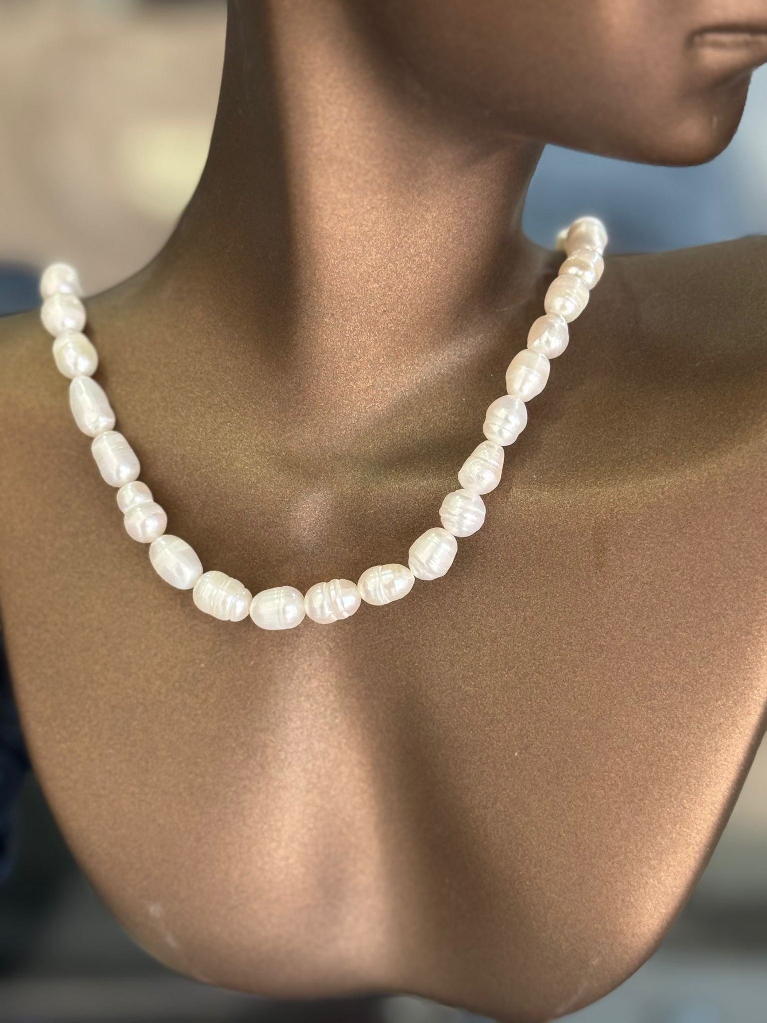 שרשרת פנינים אמיתיות